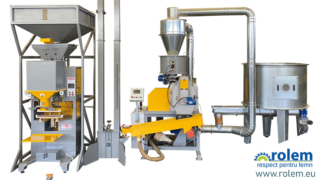 Sistem peletizare - presă de peleți